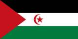 Flagge der Demokratischen Arabischen Republik Sahara