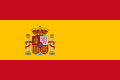 Flagge Spaniens