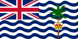 Flagge des Britischen Territoriums im Indischen Ozean