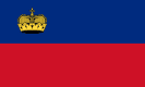 Flagge Liechtensteins