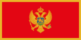 Flagge Montenegros