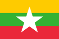 Flagge Myanmars