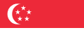 Flagge Singapurs