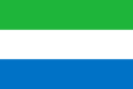 Flagge Sierra Leones