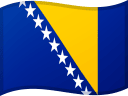 Flagge von Bosnien und Herzegowina