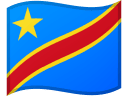 Flagge der Demokratischen Republik Kongo