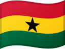 Flagge Ghanas