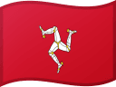 Flagge der Isle of Man