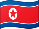 Flagge Nordkoreas