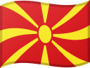 Flagge Nordmazedoniens
