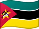 Flagge Mosambiks