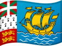 Flagge von Saint-Pierre und Miquelon