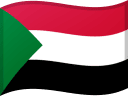 Flagge des Sudan