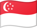 Flagge Singapurs