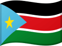 Flagge des Südsudan