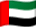 Flagge der Vereinigten Arabischen Emirate