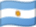 Flagge Argentiniens