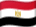 Flagge Ägyptens