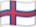 Flagge der Färöer