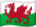 Flagge von Wales