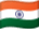 Flagge Indiens