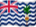 Flagge des Britischen Territoriums im Indischen Ozean