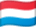 Flagge Luxemburgs
