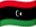 Flagge Libyens