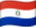 Flagge Paraguays