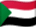 Flagge des Sudan