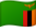 Flagge Sambias