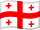 Flagge Georgiens