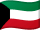 Flagge Kuwaits