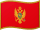 Flagge Montenegros