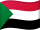 Flagge des Sudan