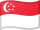 Flagge Singapurs