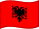 Flagge Albaniens