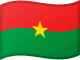 Flagge Burkina Fasos