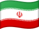 Flagge des Iran