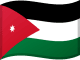 Flagge Jordaniens