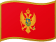 Flagge Montenegros