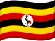 Flagge Ugandas