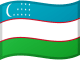Flagge Usbekistans