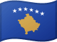 Flagge des Kosovo