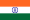 Flagge Indiens