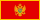 Flagge Montenegros