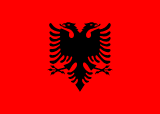 Flagge Albaniens