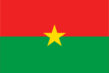 Flagge Burkina Fasos