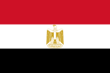 Flagge Ägyptens