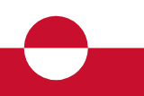 Flagge Grönlands